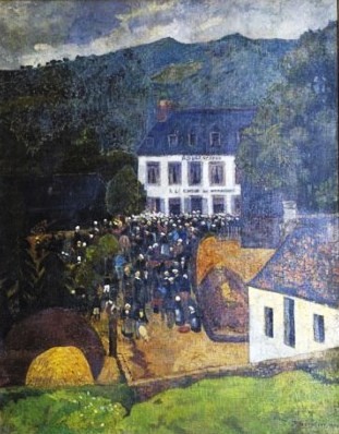 Fair Chateauneuf du Faou by Paul Serusier