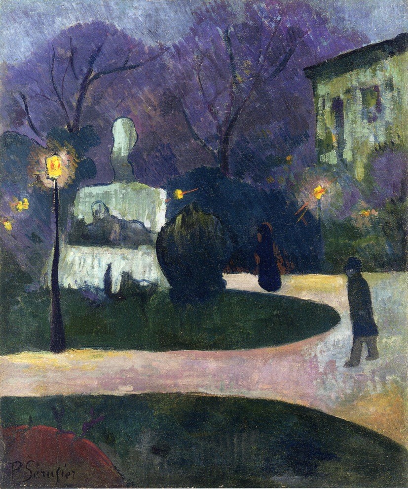 Square with Street Lamp by Paul Serusier