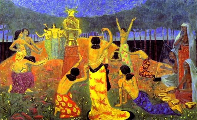 The Daughters of Pelichtim by Paul Serusier