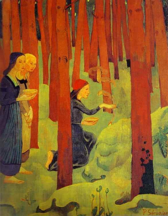 The Incantation (The Holy Wood) by Paul Serusier