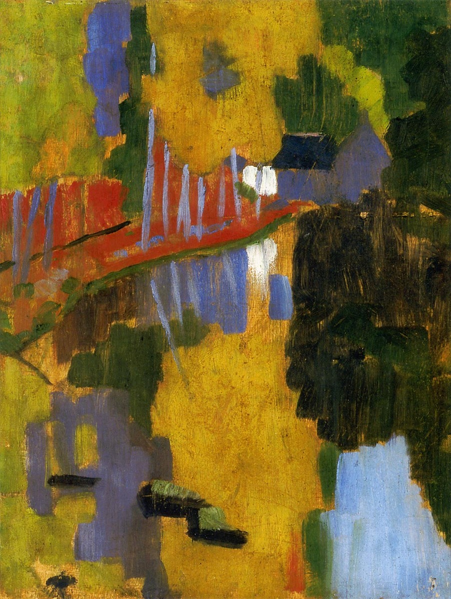The Talisman: The Aven River at the Bois d'Amour by Paul Serusier