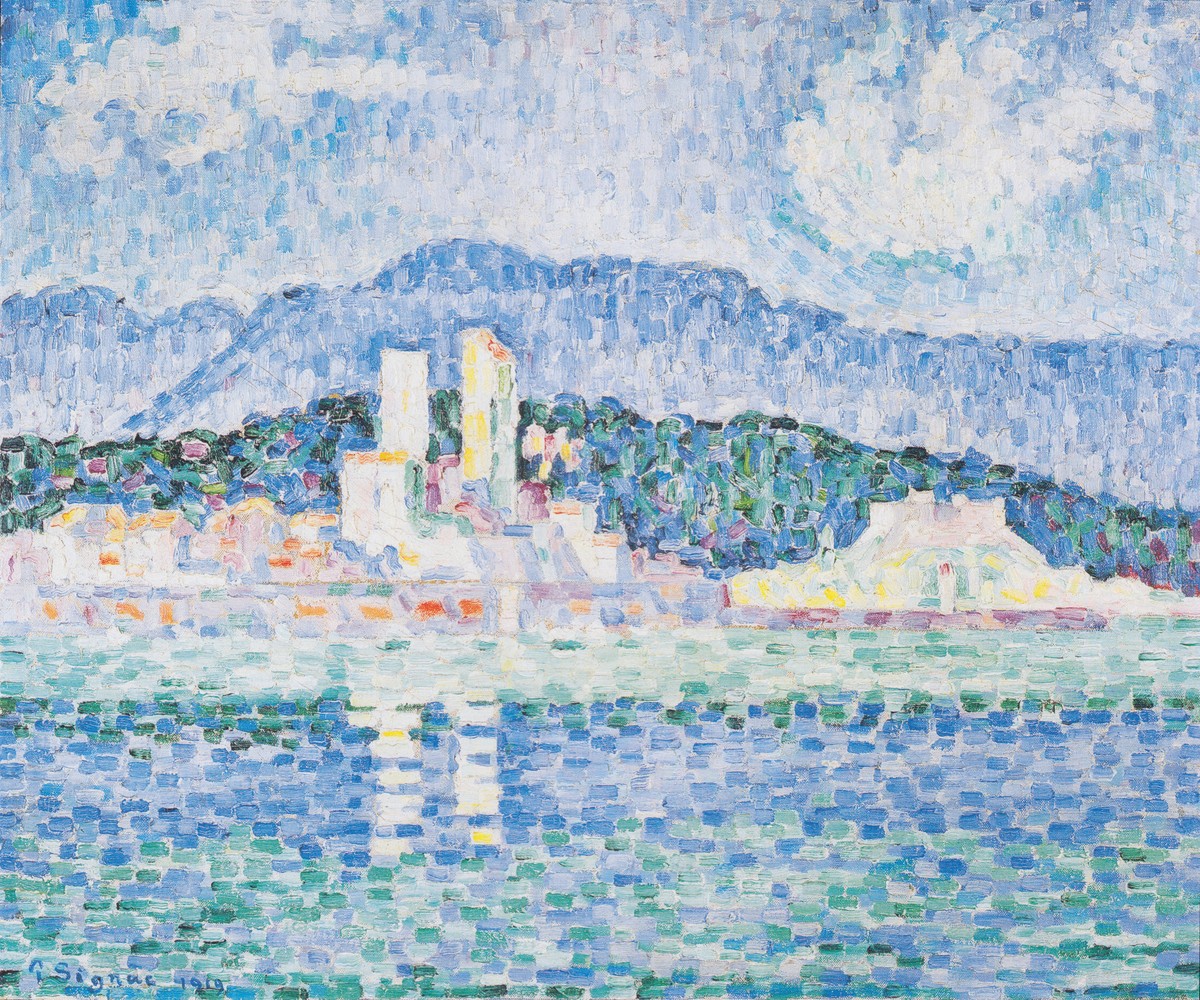 Antibes, thunderstorms by Paul Signac