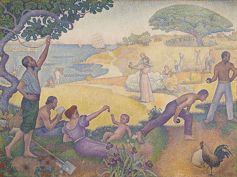 Au Temps D’harmonie by Paul Signac