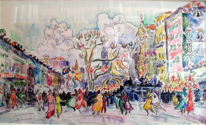 Carnival at Nice by Paul Signac