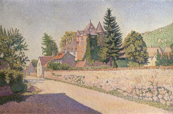 Chateau de Comblat by Paul Signac