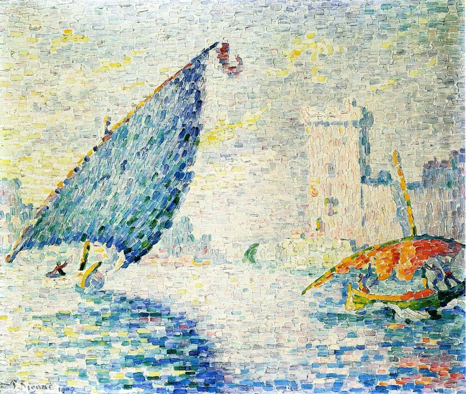Fort Saint-Jean, Marseilles by Paul Signac