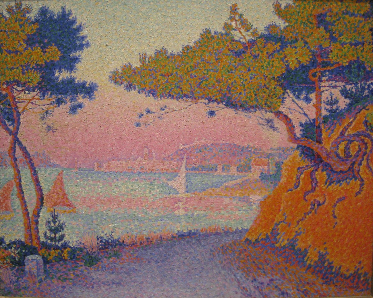 Golfe Juan by Paul Signac