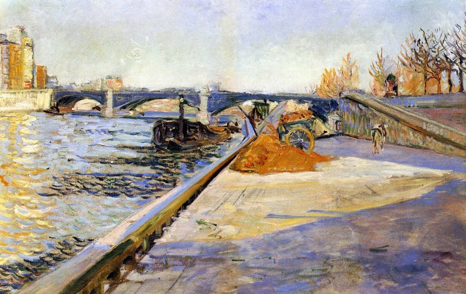 Paris, Quai de la Tournelle by Paul Signac