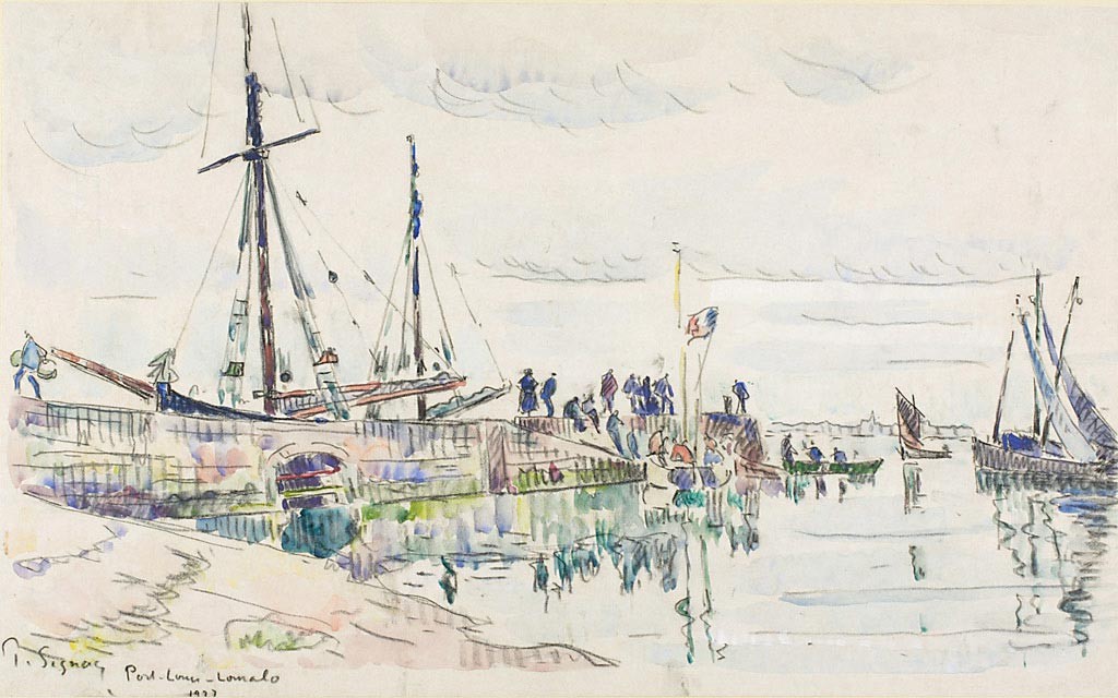Port Louis Lomalo by Paul Signac