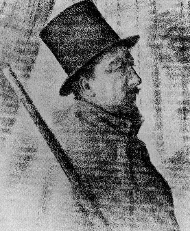 Portrait of Conté by Paul Signac