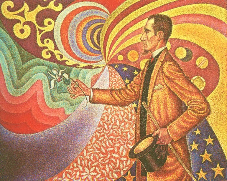 Portrait of Felix Feneon by Paul Signac