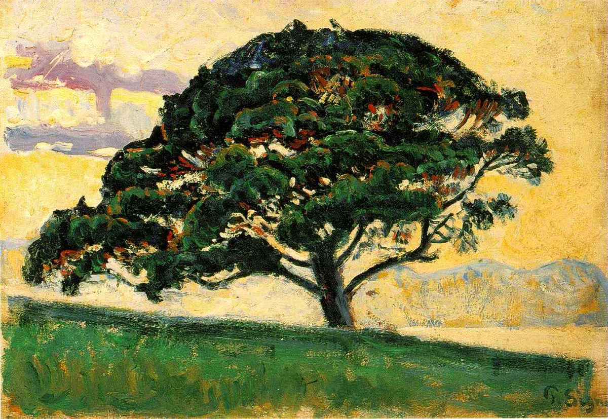 The Bonaventure Pine by Paul Signac