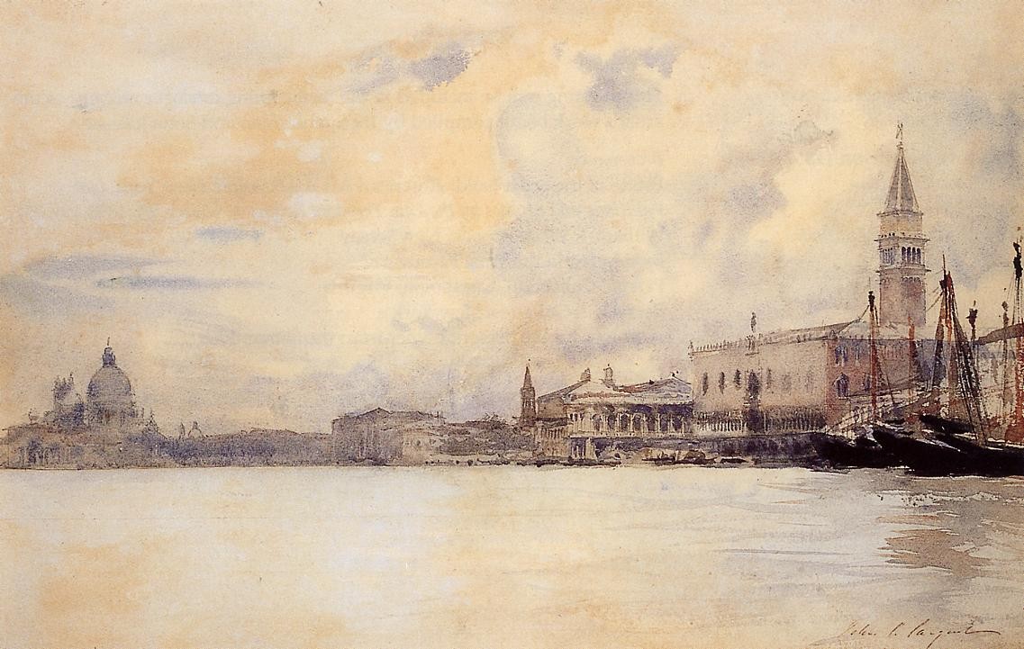 The Entrance to the Grand Canal, Venice by Paul Signac