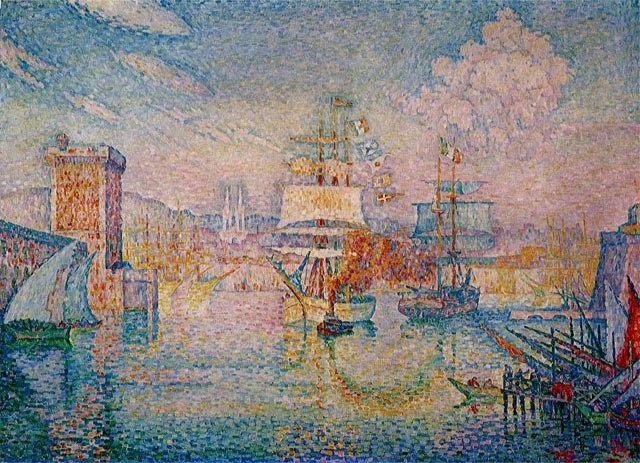 The Entrance to the Port of Marseille by Paul Signac