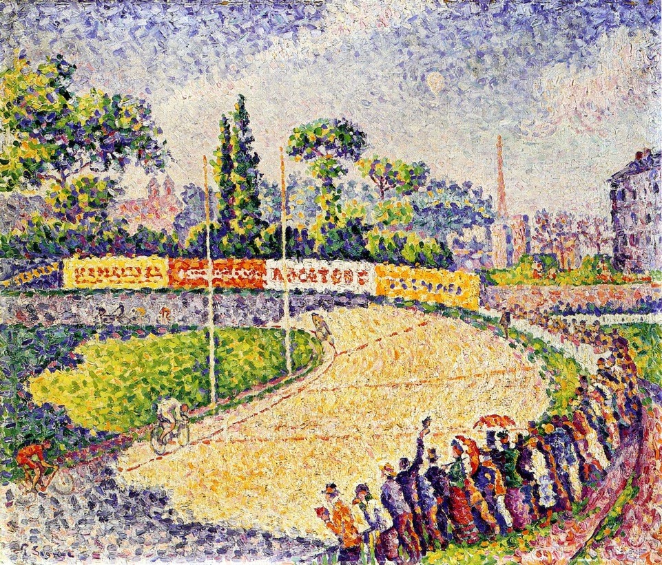 The Velodrome by Paul Signac