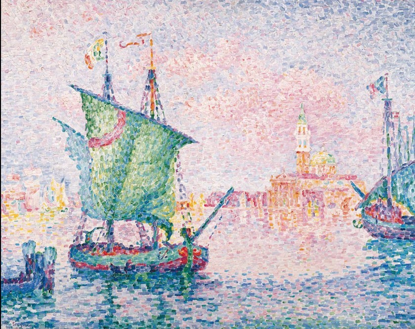 Venice, The Pink Cloud by Paul Signac