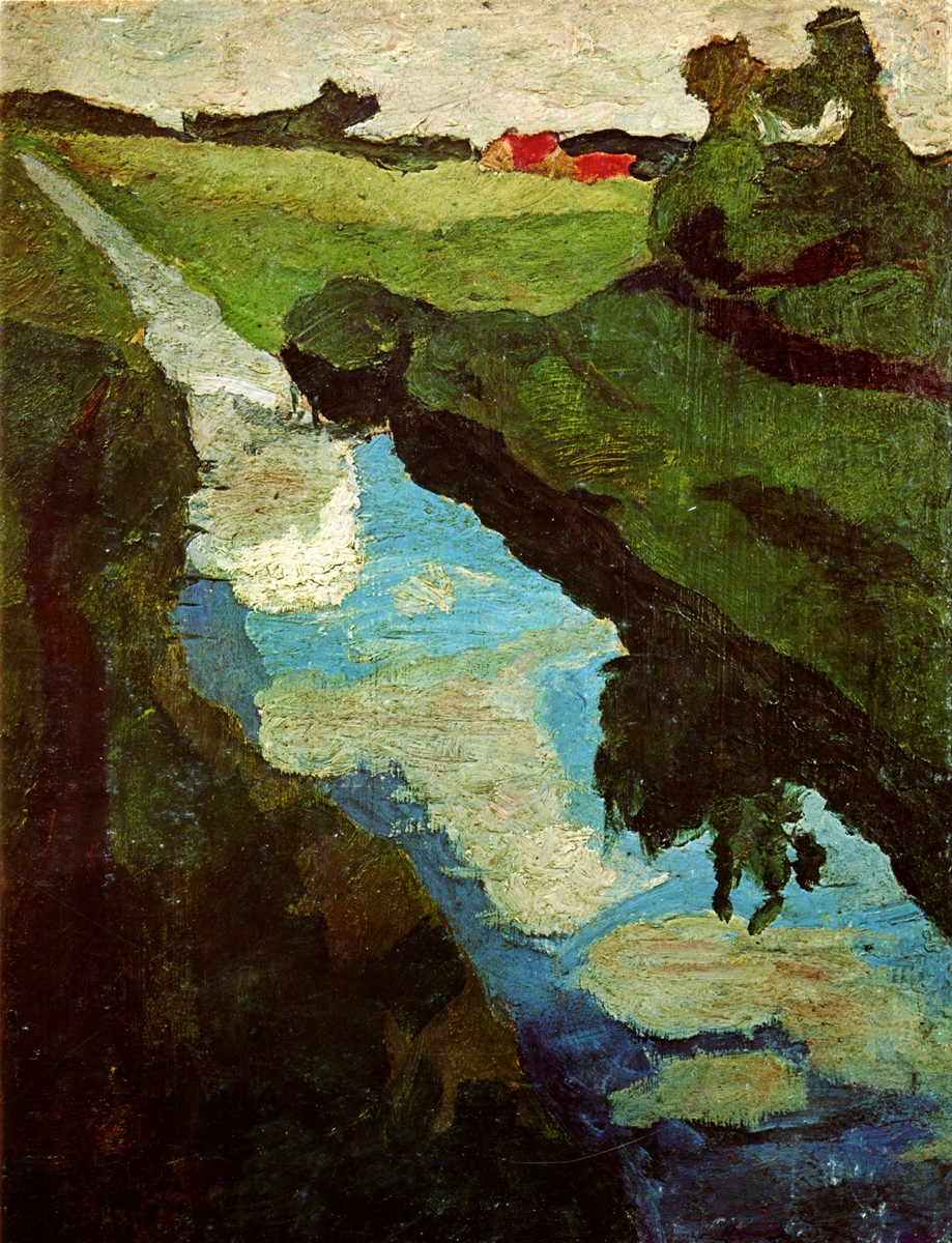 Peat digging by Paula Modersohn-Becker
