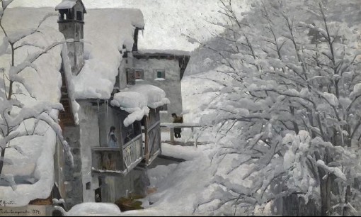 Ponte-Campovasto by Peder Monsted