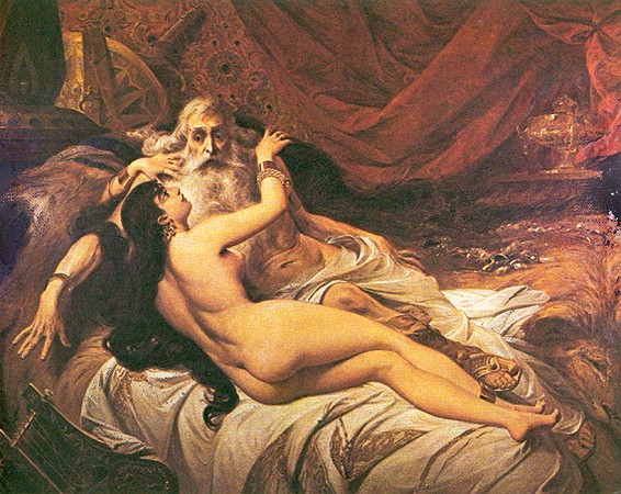 David and Abisag by Pedro Américo