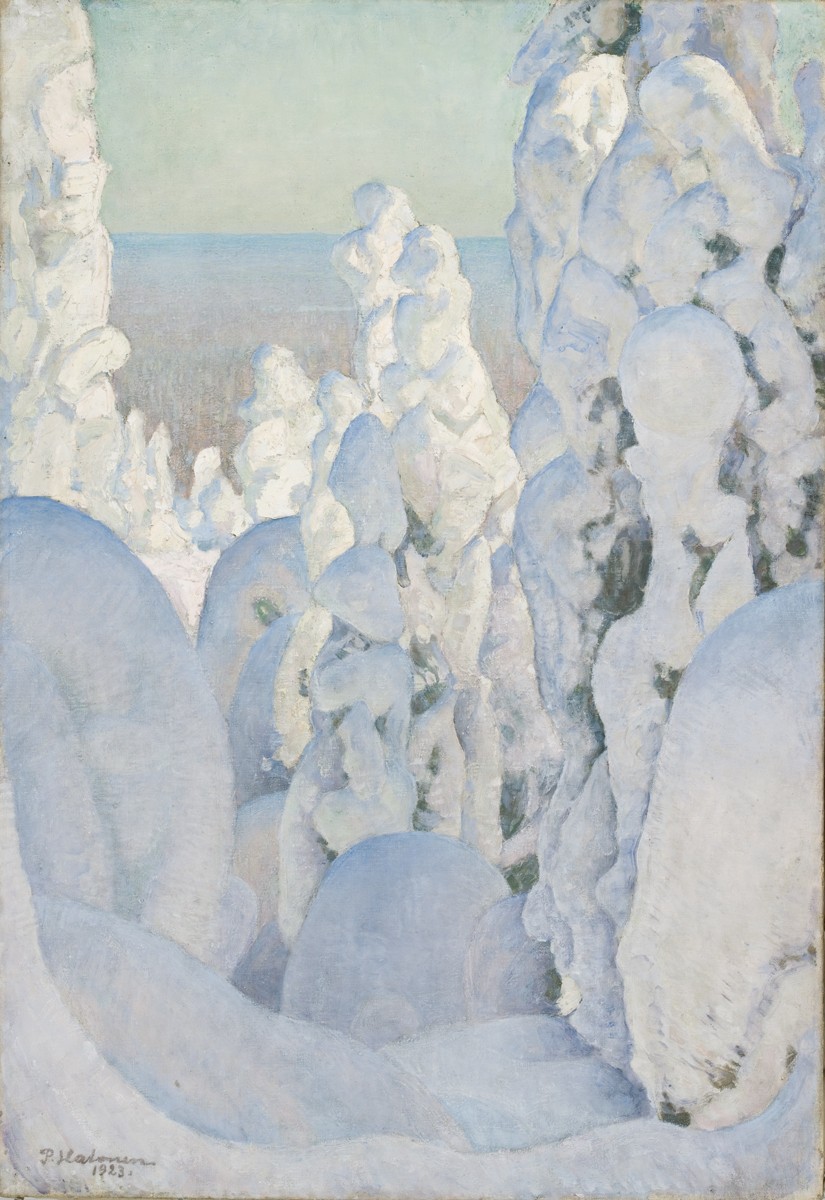 Vinterlandskap by Pekka Halonen