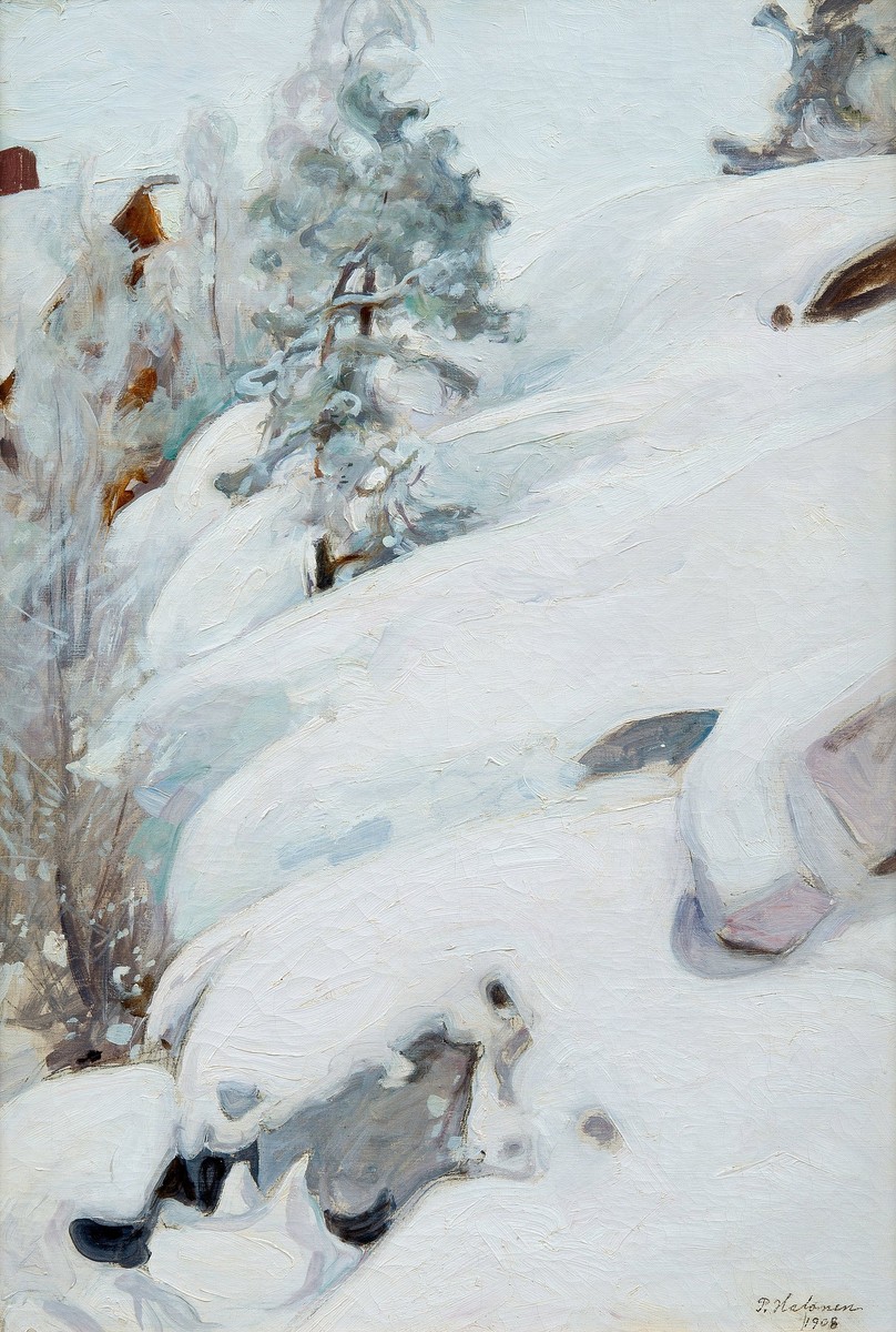 Winter Landscape by Pekka Halonen