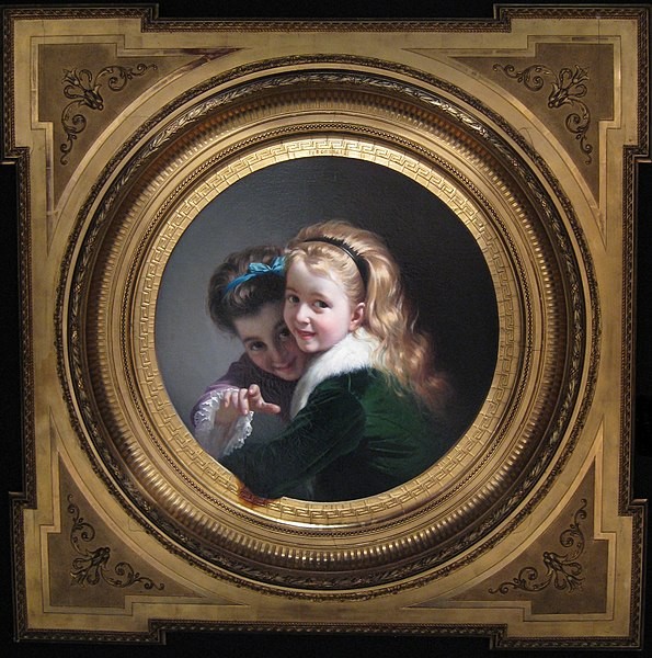 Dos Niñas by Pere Borrell del Caso