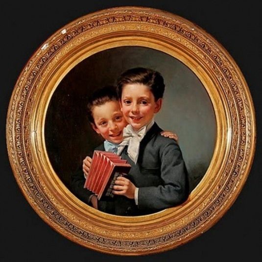 Portrait by Pere Borrell del Caso