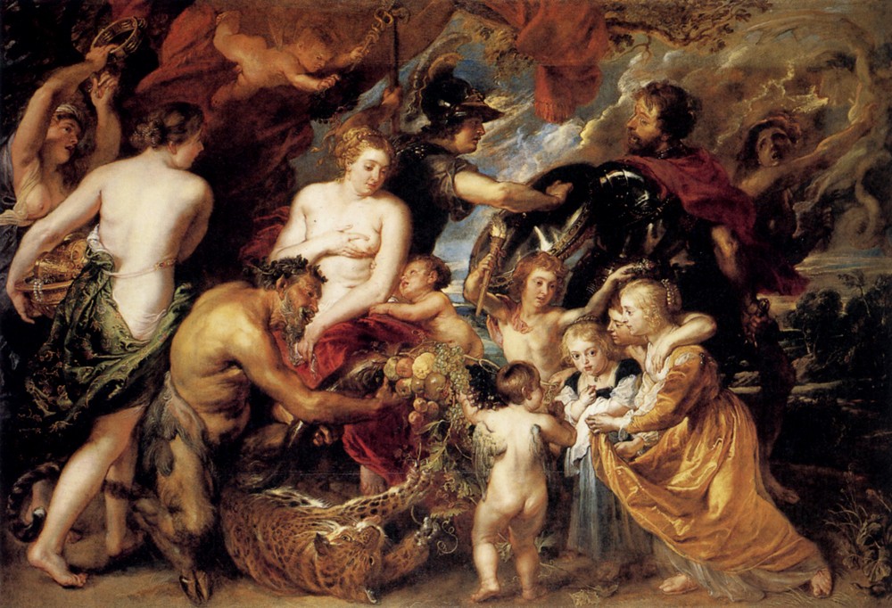 Allegory on the Blessings of Peace by Peter Paul Rubens