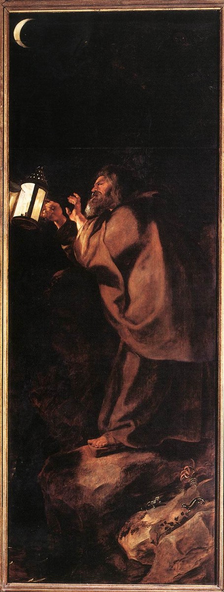 Descent from the Cross (outside right panel) by Peter Paul Rubens