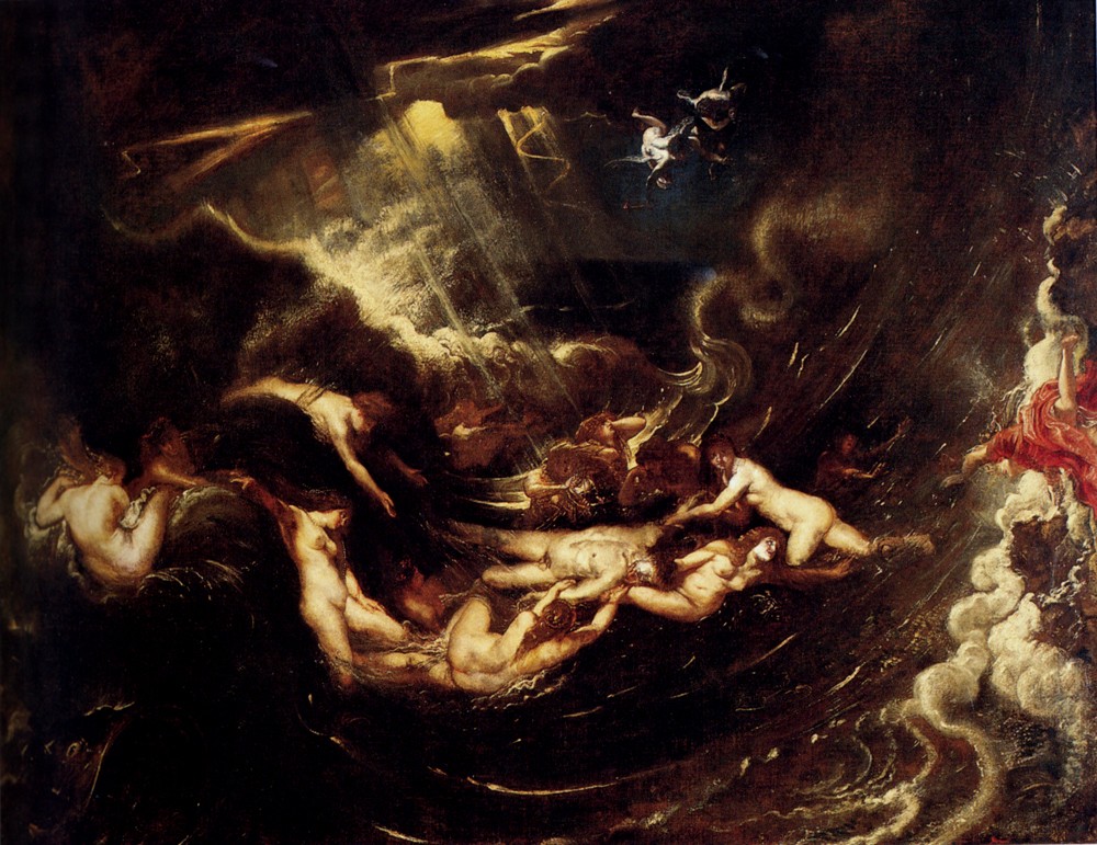 Hero and Leander by Peter Paul Rubens