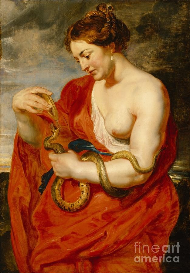 Hygeia, Goddess of Health by Peter Paul Rubens