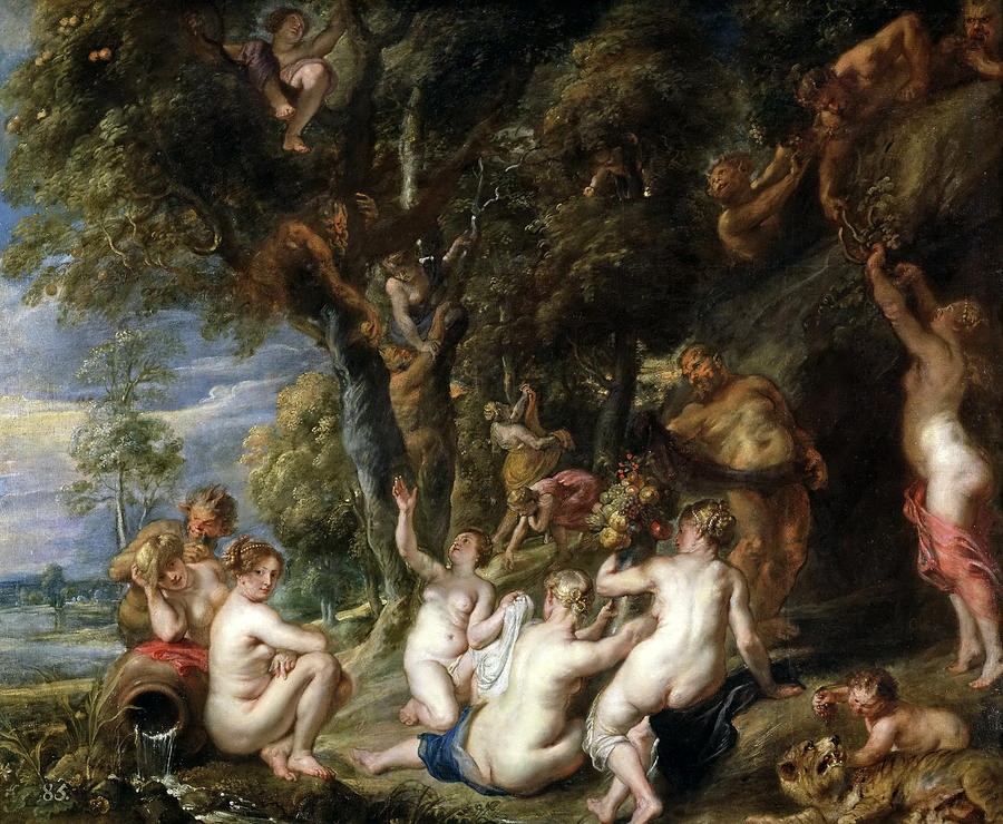 Nymphs and Satyrs by Peter Paul Rubens