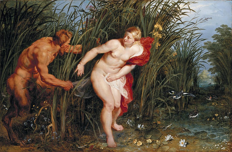 Pan and Syrinx by Peter Paul Rubens
