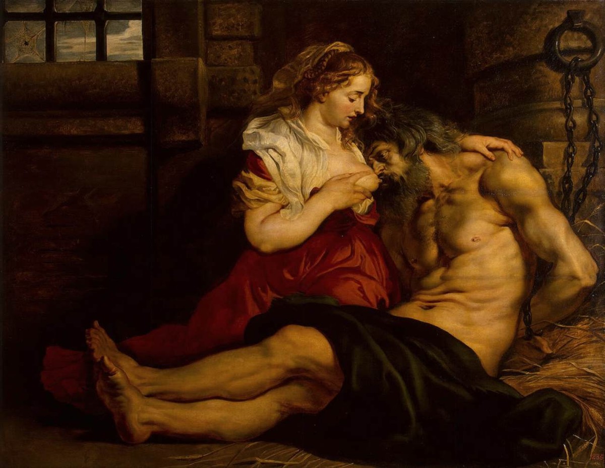 Roman Charity by Peter Paul Rubens