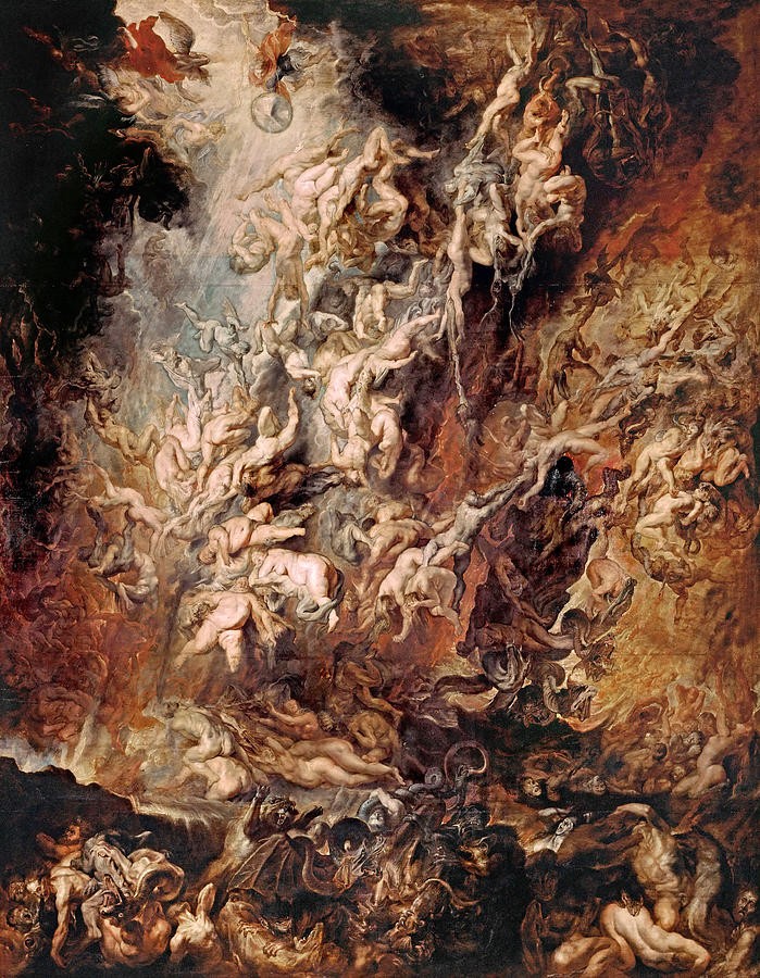 The Fall of the Damned by Peter Paul Rubens