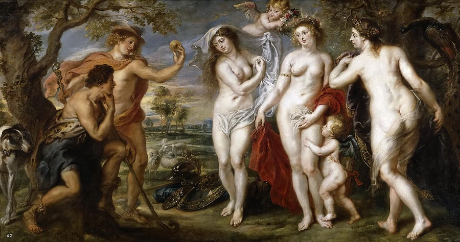 The Judgement of Paris by Peter Paul Rubens