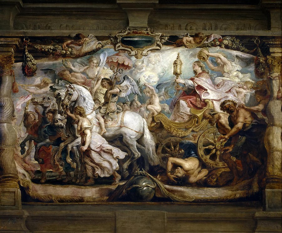 The Triumph of the Church by Peter Paul Rubens