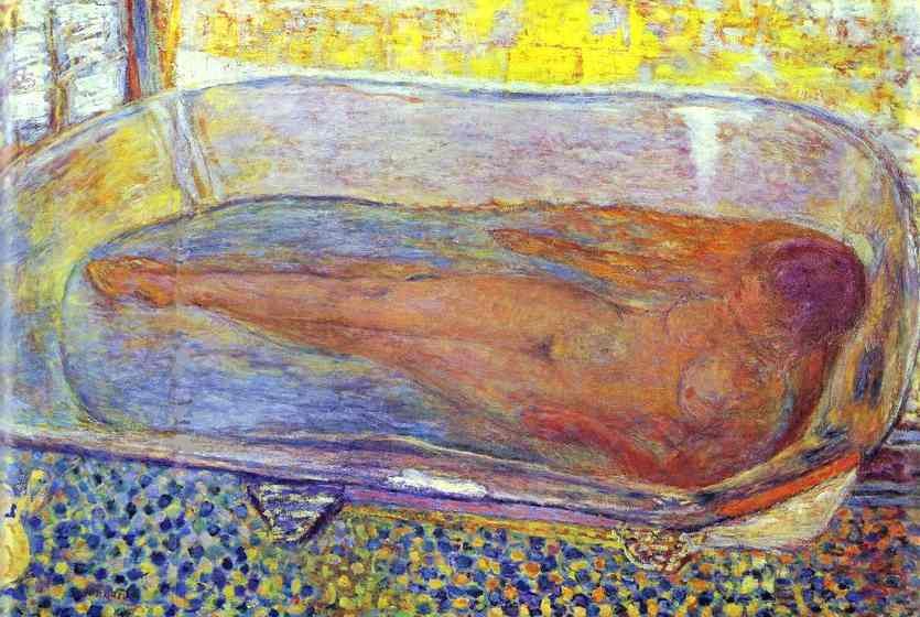 Bather by Pierre Bonnard