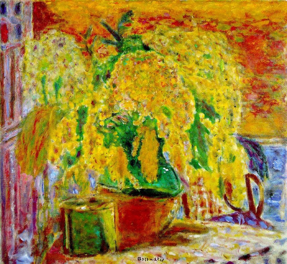 Bunch of Mimosa by Pierre Bonnard