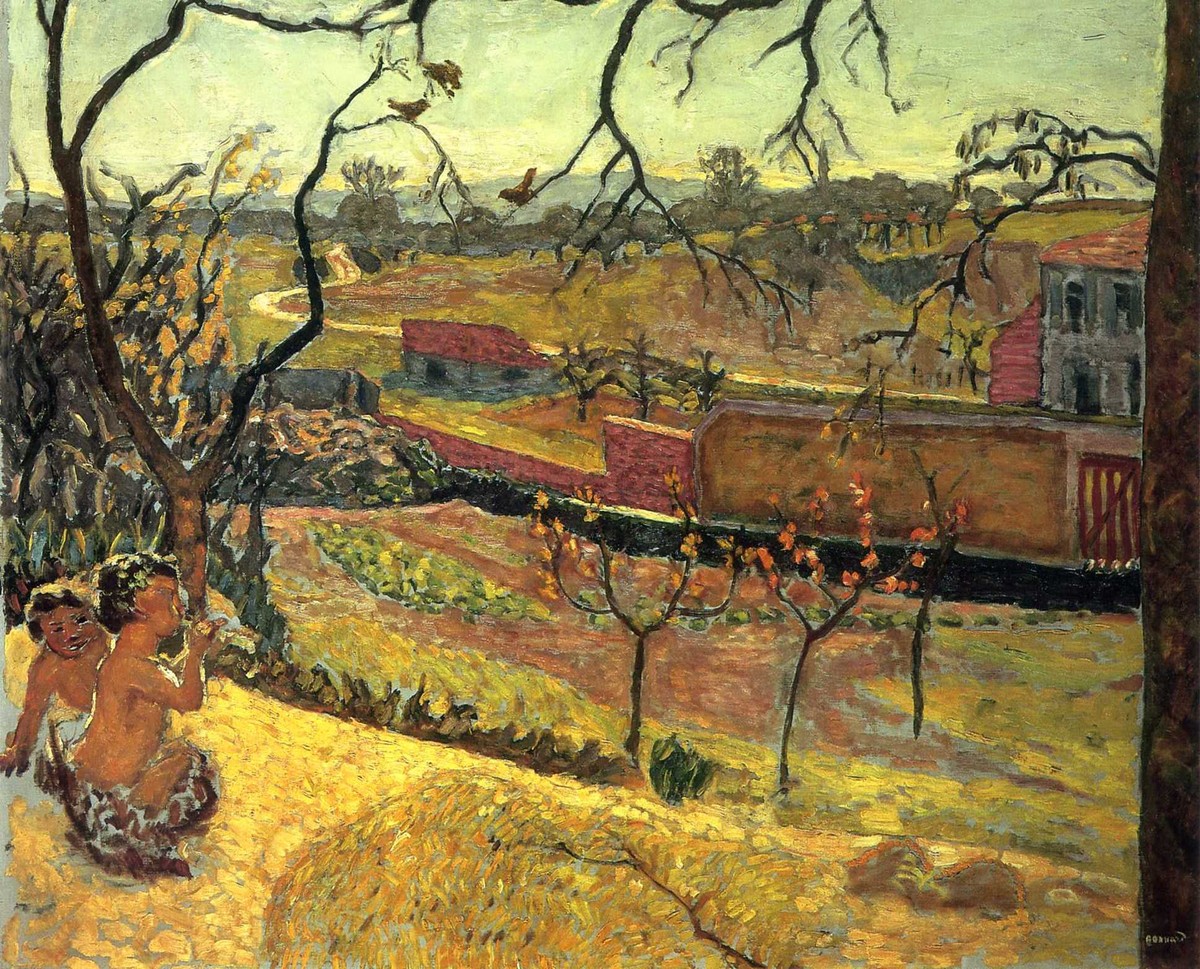 Early Spring (Little Fauns) by Pierre Bonnard