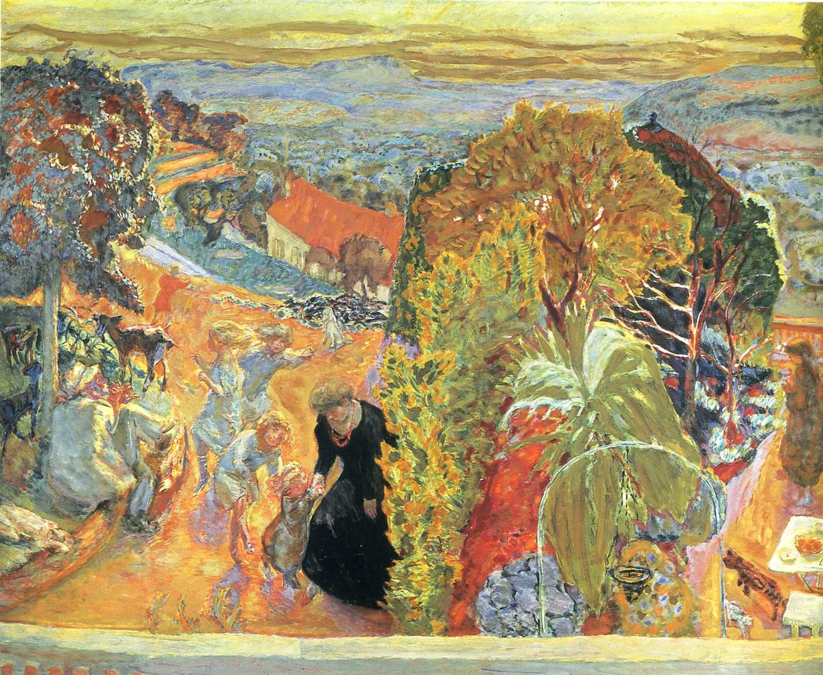 In Summer by Pierre Bonnard