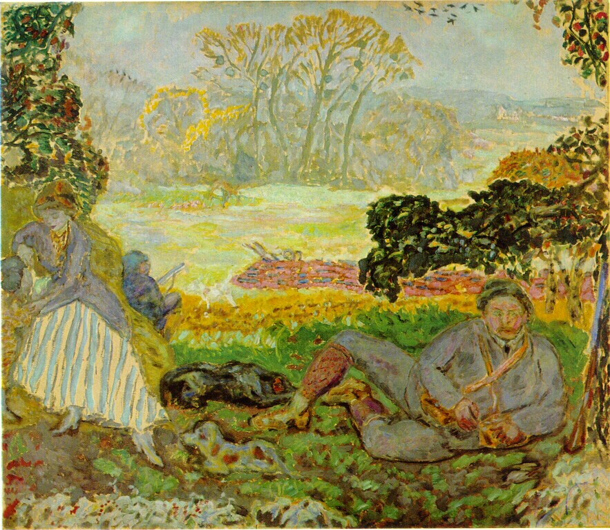 Jakten by Pierre Bonnard