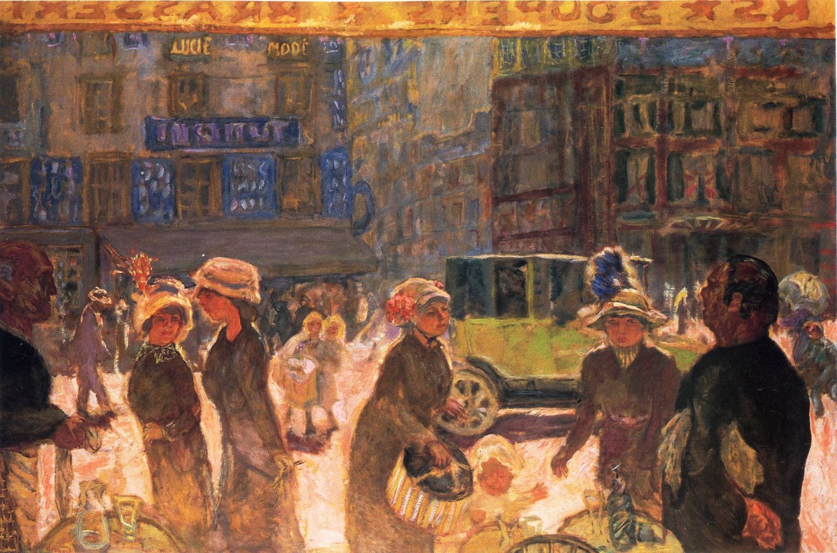 La Place Clichy by Pierre Bonnard
