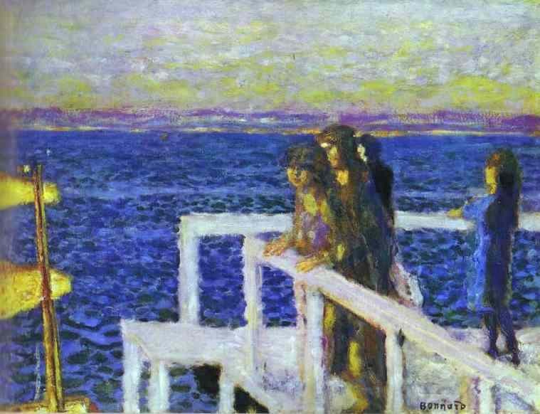 Landing Stage by Pierre Bonnard