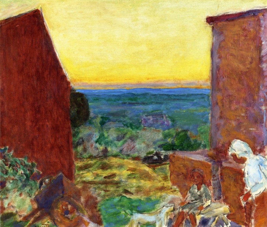 Landscape, Sunset by Pierre Bonnard