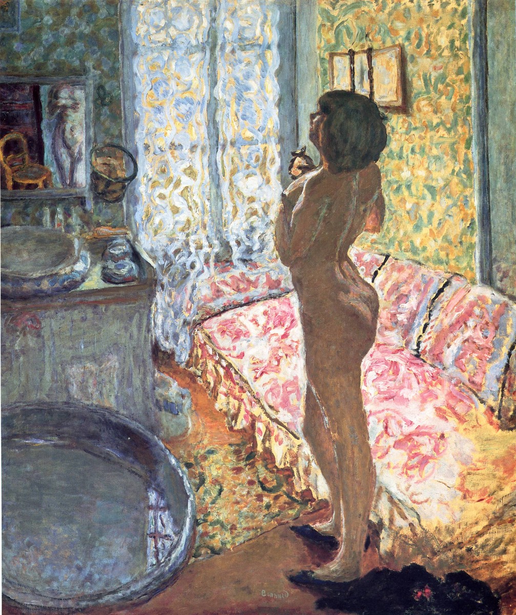 Model in Backlight by Pierre Bonnard