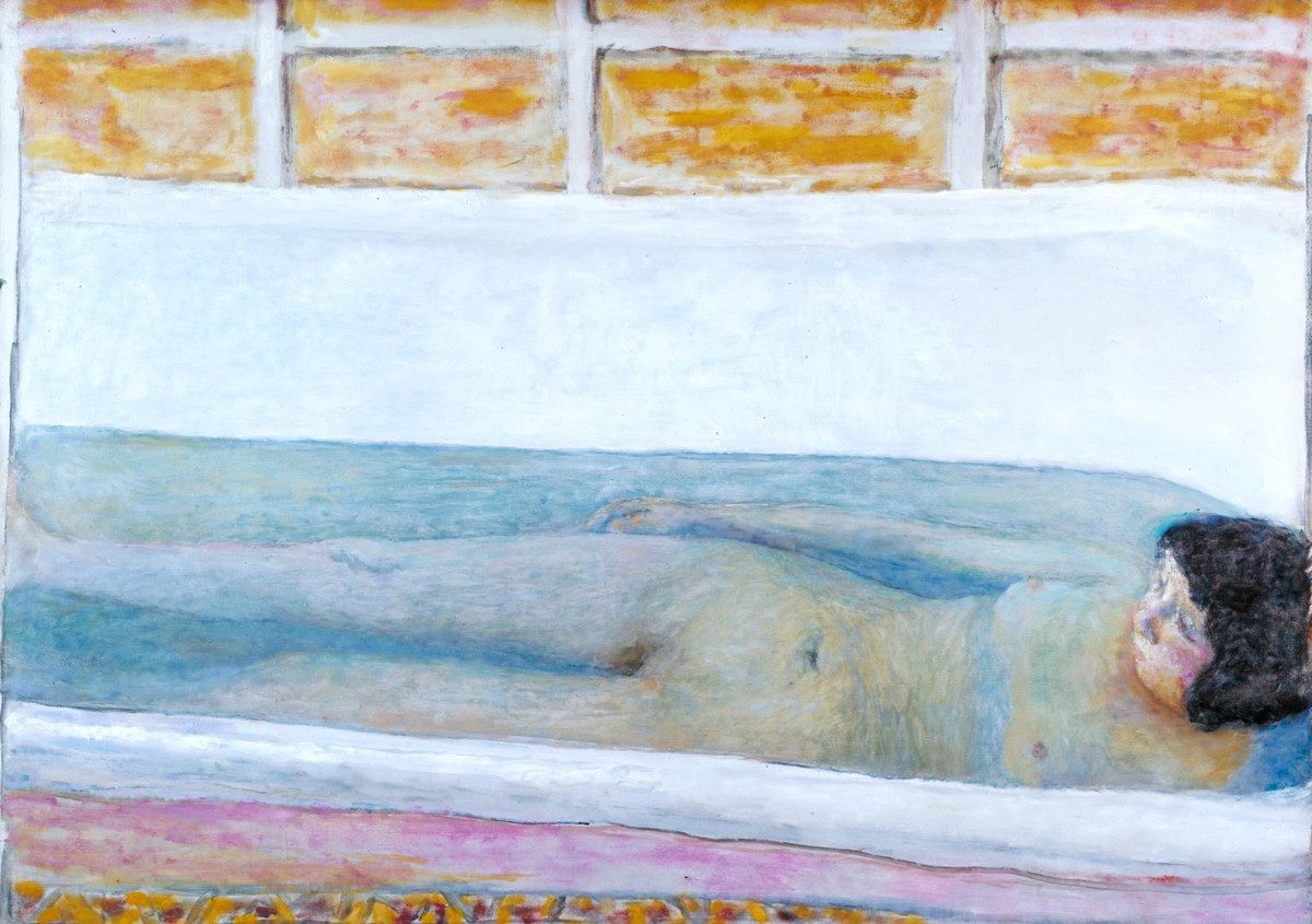 Nude in the Bath by Pierre Bonnard