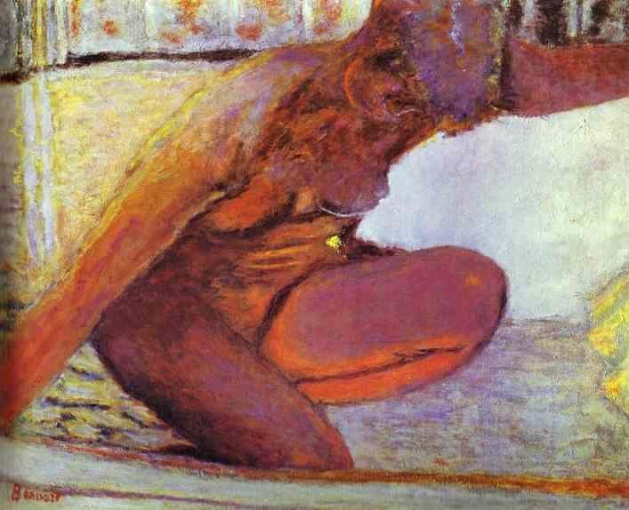 Nude in the Bathtub by Pierre Bonnard