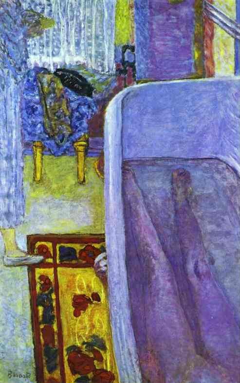 Nude in the Bathtub by Pierre Bonnard