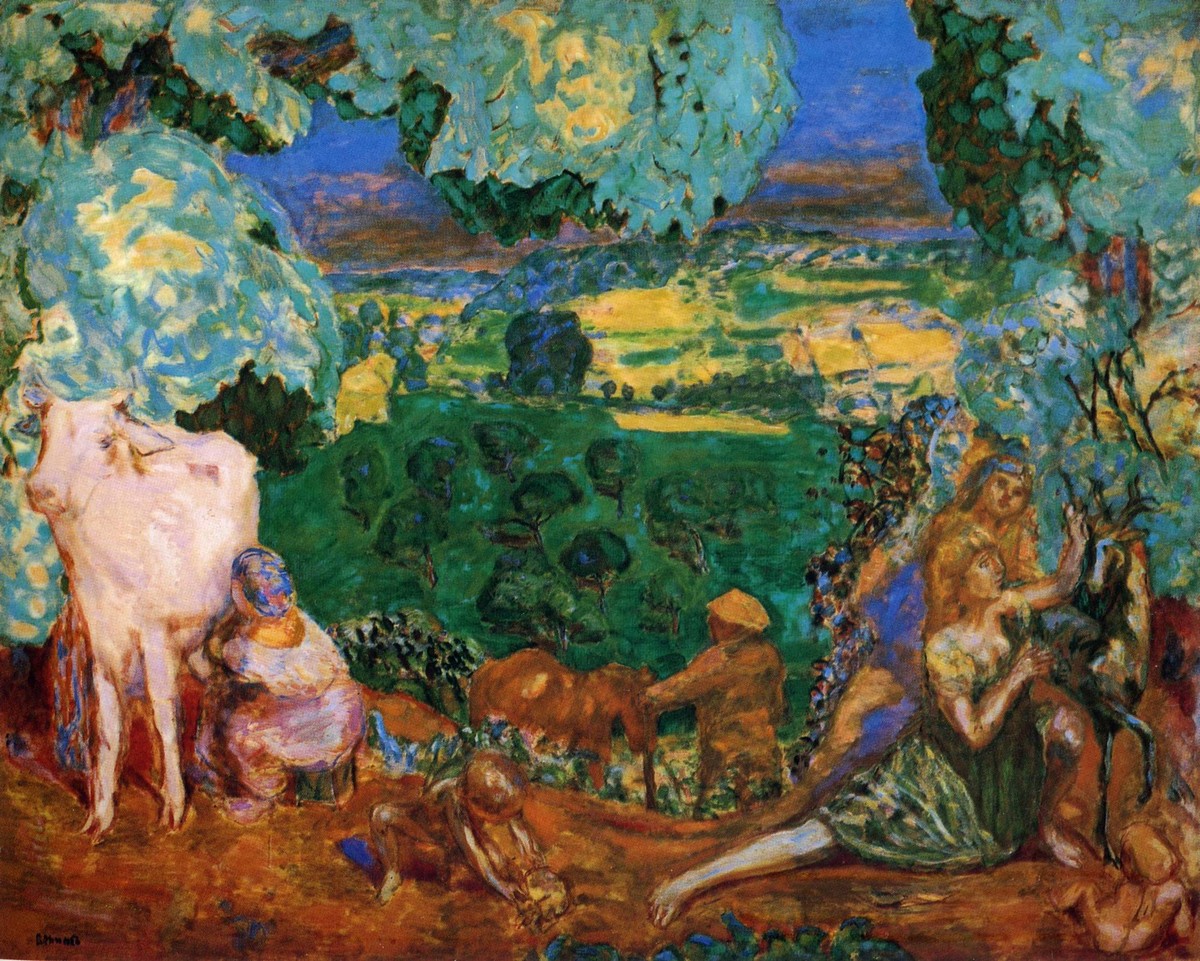 Pastoral Symphony by Pierre Bonnard